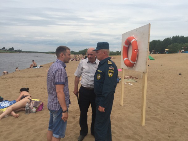 В Сыктывкаре официально открыт пляжный сезон