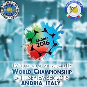  Сыктывкарец Артем Изьюров завоевал золото на ХII Первенстве мира по тхэквондо ИТФ в Италии