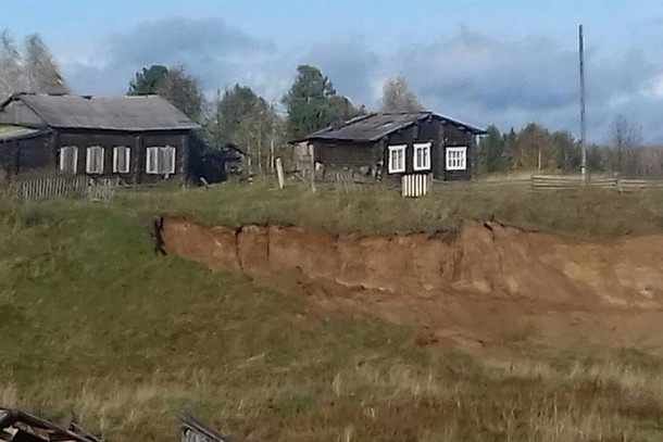 Народный корреспондент: «Дома в Нижнем Воче смоет весной»