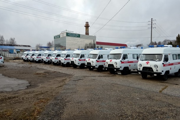В Коми поступили 32 машины скорой помощи