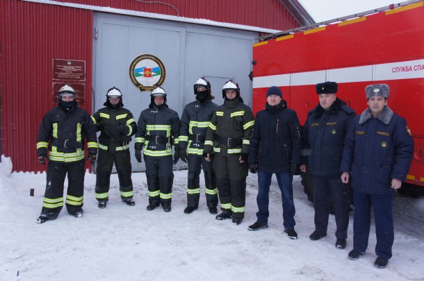 Пожарные Каджерома заступили на боевое дежурство