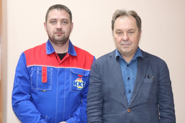 Работник АО «Коми коммунальные технологии» награжден медалью «За отвагу и мужество»