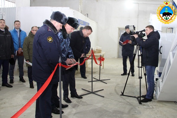 В ИК-1 открыли новую линию по производству топливных гранул