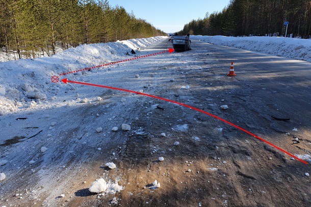 В Койгородском районе на дороге перевернулась «Приора»