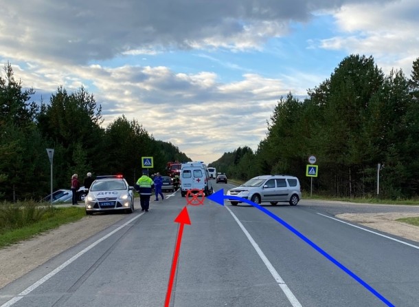 Четыре человека пострадали в ДТП в Сыктывдинском районе