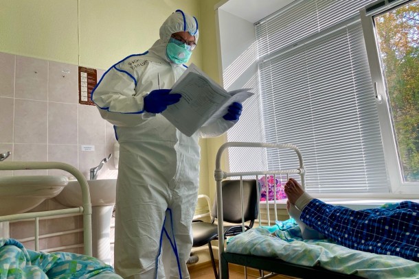 Сыктывкарский фотограф рассказал, как лечат пациентов с подозрением на COVID-19