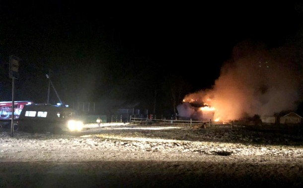 В Ижемском районе на пожаре погибла женщина