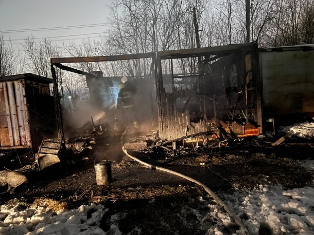 Под Усинском в балке сгорели два человека