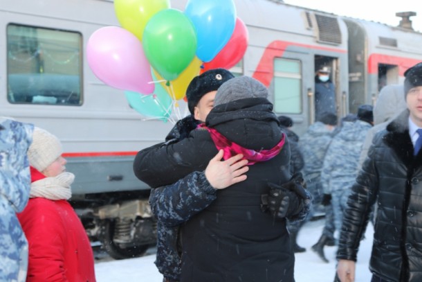 Полицейские Коми вернулись из полугодовой командировки в Чечню