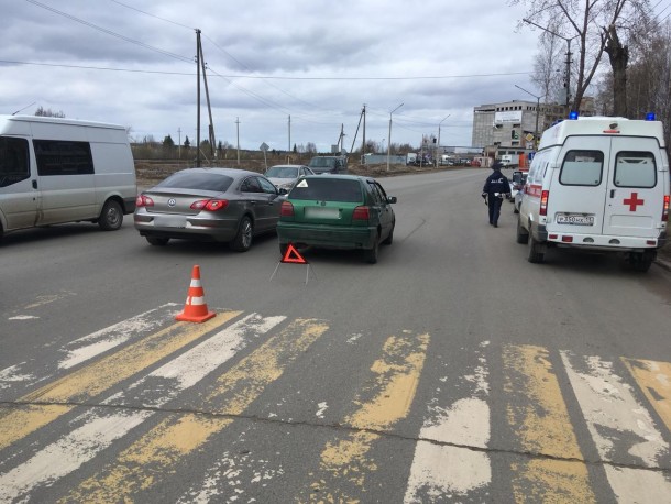 В Сыктывкаре на пешеходном переходе сбили ребенка