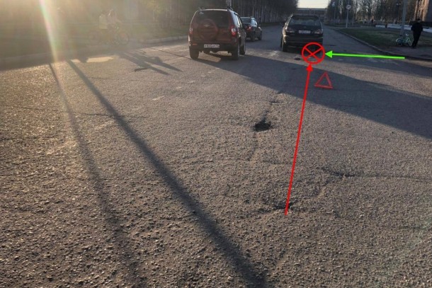 В Инте юный велосипедист попал под Lexus