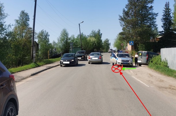 В Ухте девушку-нарушителя сбила иномарка
