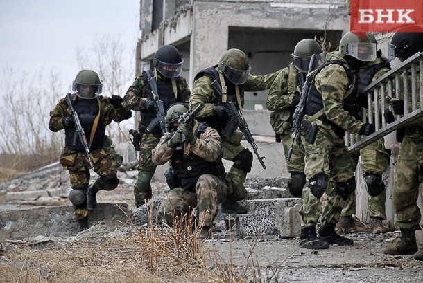 Воркутинский ОМОН провел тренировочные сборы