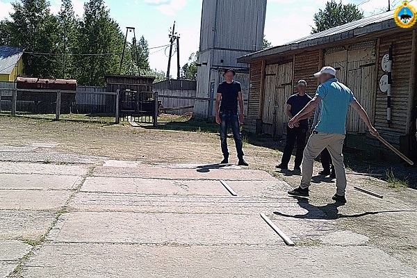 В Коми заключенные сыграли в городки