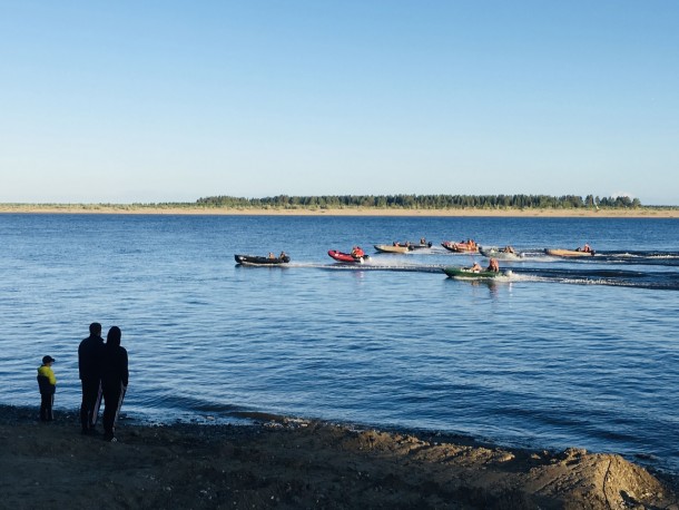 В Усть-Цилемском районе устроили водно-моторные гонки