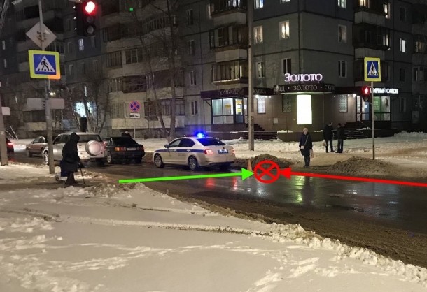В Сыктывкаре сбили пешехода при буксировке автомобиля
