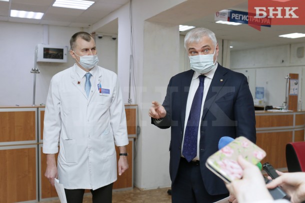 Глава Коми присоединился к донорам в центре переливания крови