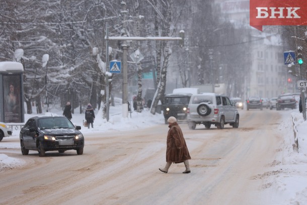 На севере Коми тепло и метель