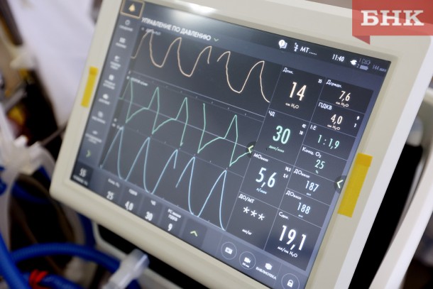 Монди СЛПК помог закупить в инфекционную больницу Коми аппарат ИВЛ
