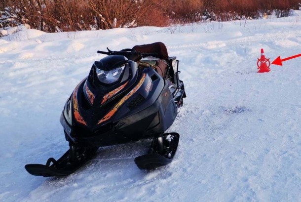 Пьяный водитель на снегоходе устроил ДТП в Усть-Цильме