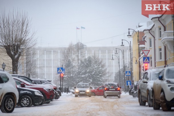 Коми снова заметет снегом