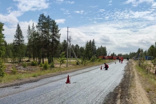 Начался ремонт дороги Печора — Конецбор