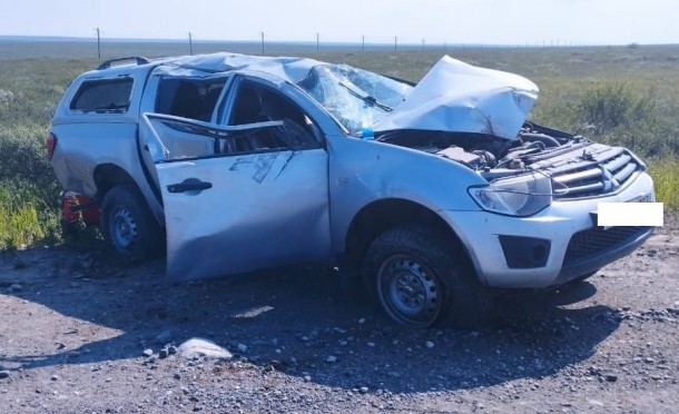 Под Воркутой перевернулся начинающий автомобилист