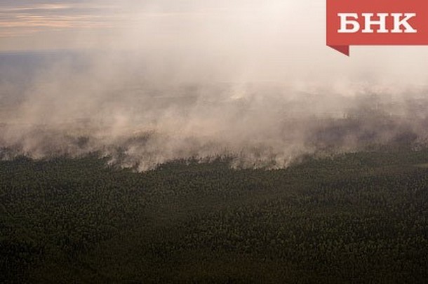 Авиалесохрана: Коми лидирует по числу лесных пожаров