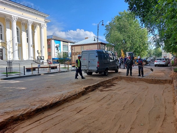 В Сыктывкаре досрочно откроют для движения участок улицы Советской