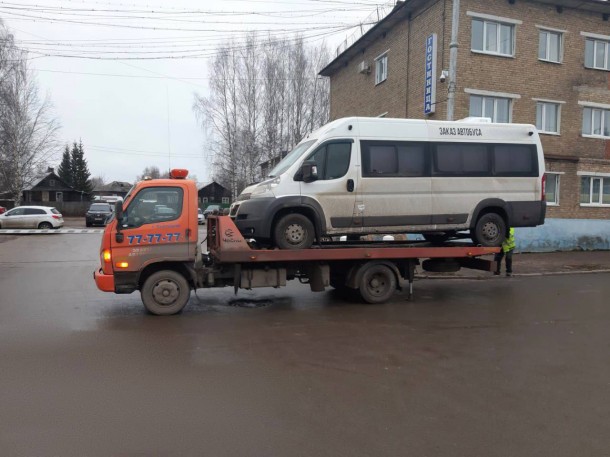 В столице Коми арестован междугородний автобус