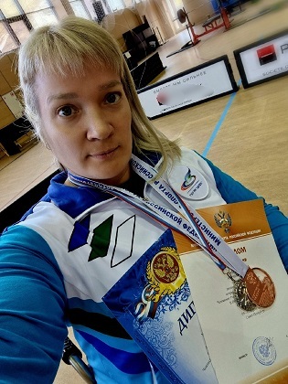 Галина Маринцева стала призером чемпионата России по пауэрлифтингу