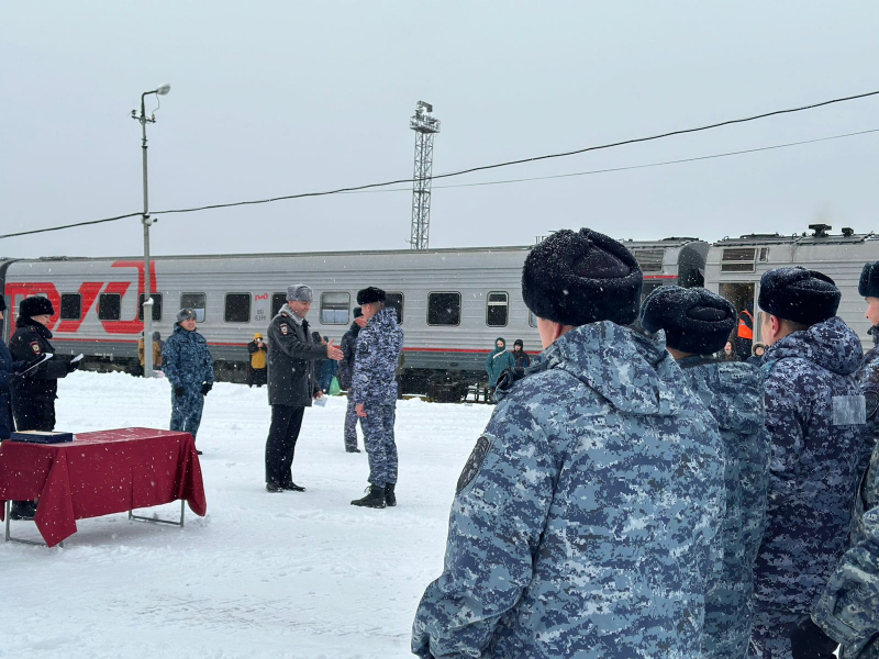 Полицейские Коми вернулись домой из полугодовой командировки