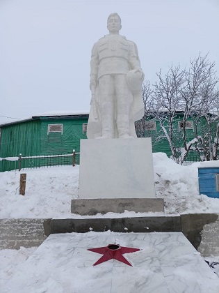 В Кослане заменили памятник воину-освободителю