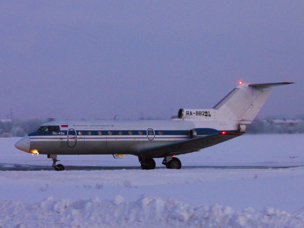 В Коми прибыл арендованный Як-40