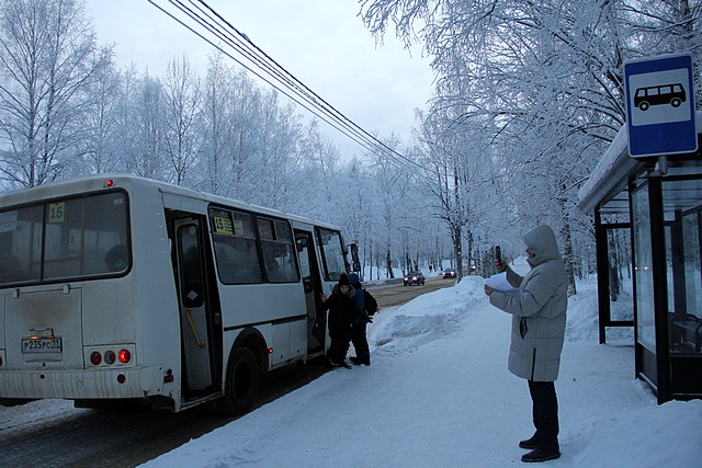 Мэрия Сыктывкара нашла причину отклонения автобусов от расписания движения
