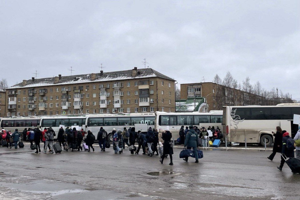 В Коми привезли детей из Белгорода