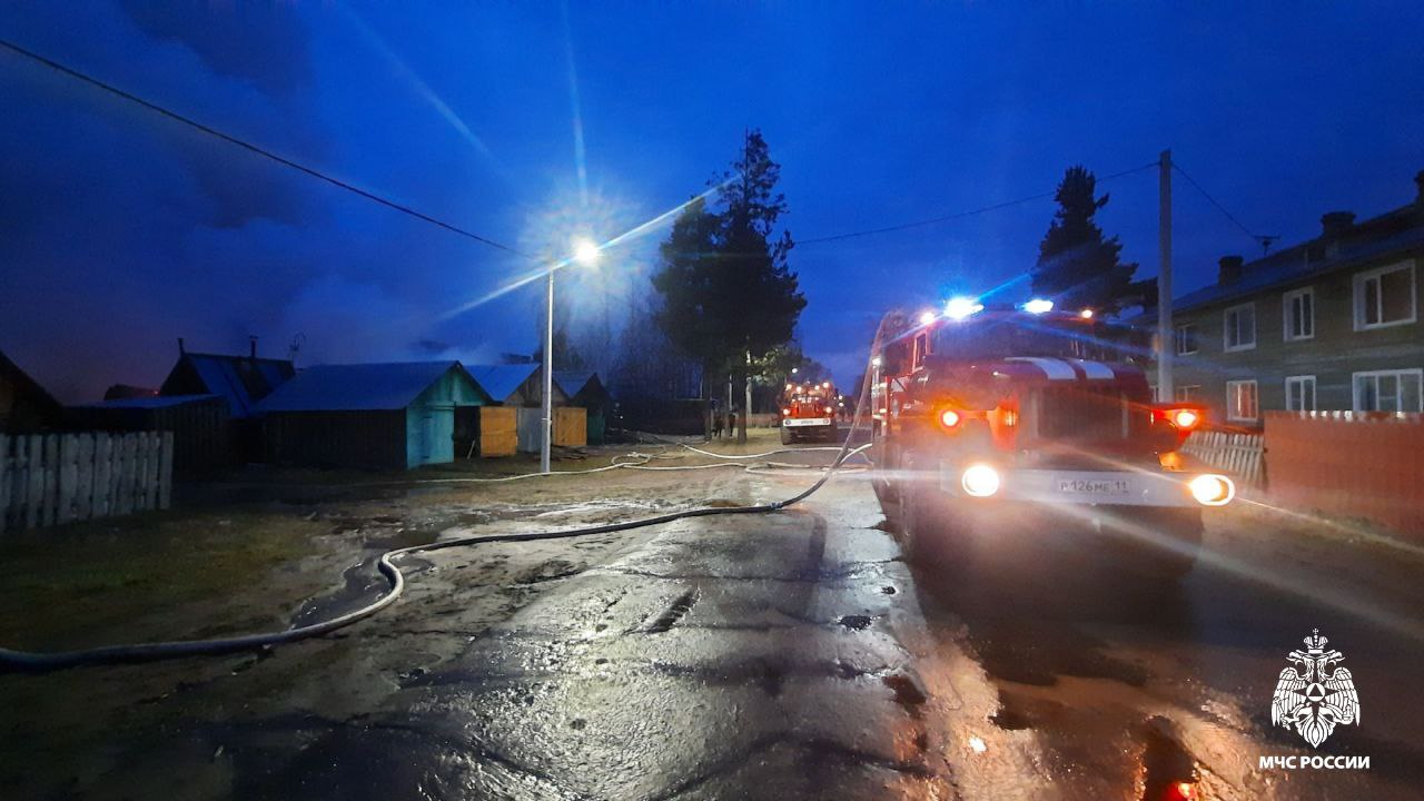 
Крупный пожар случился в Седкыркеще