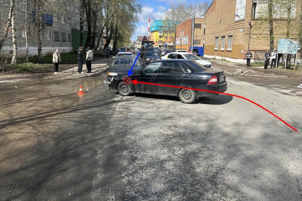 Злостный нарушитель ПДД устроил аварию в Сыктывкаре