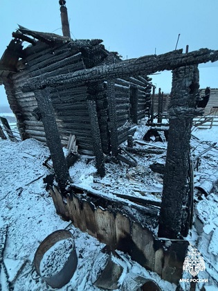 В Усть-Куломском районе на пожаре погибли два человека