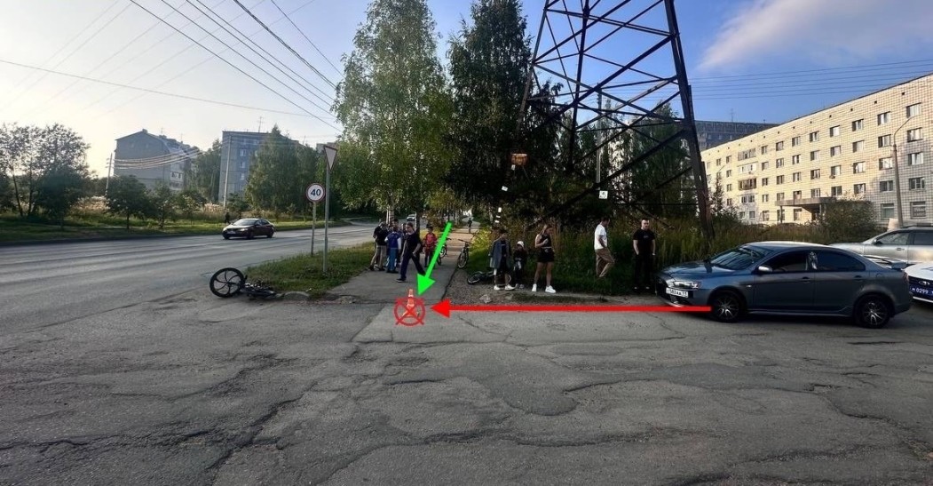 В Коми за сутки в ДТП попали три велосипедиста, двое из них — несовершеннолетние