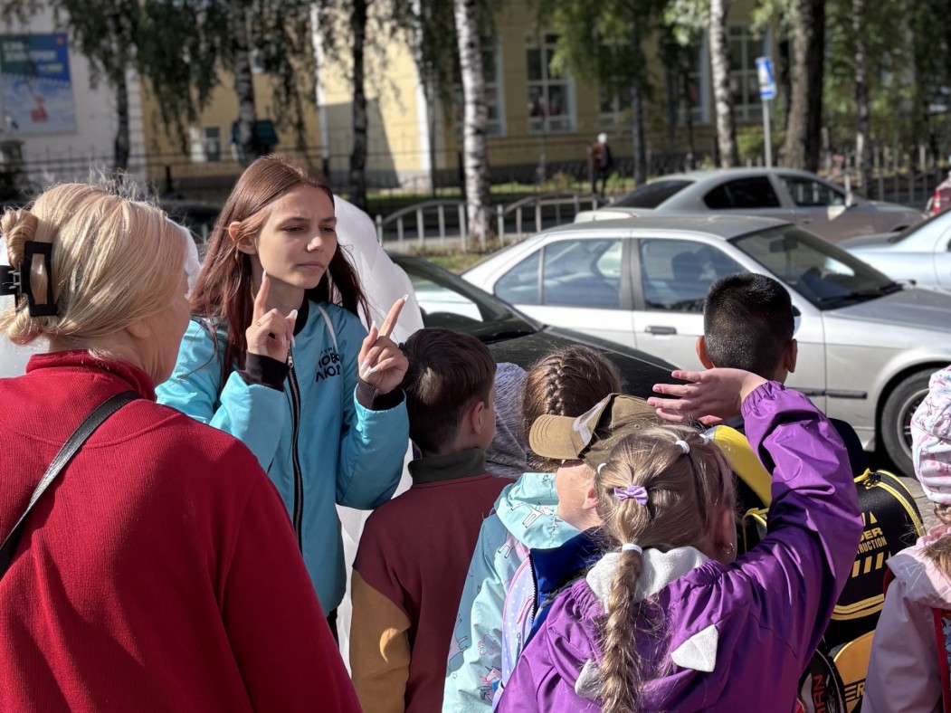 К сыктывкарским школьникам пришел «ангел безопасности»