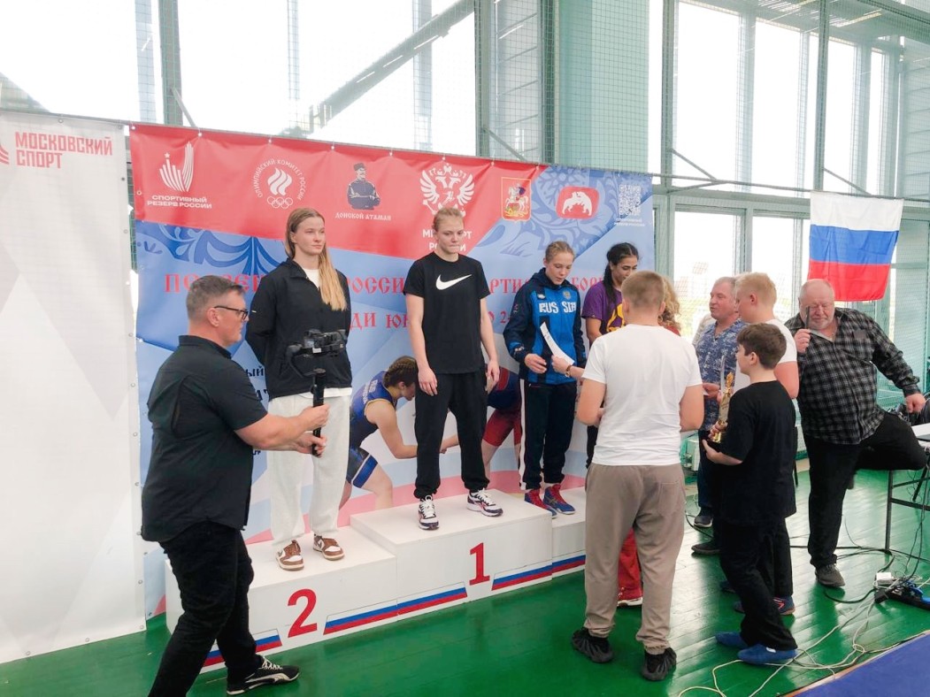 Алина Кирейлите завоевала бронзу на первенстве России по вольной борьбе