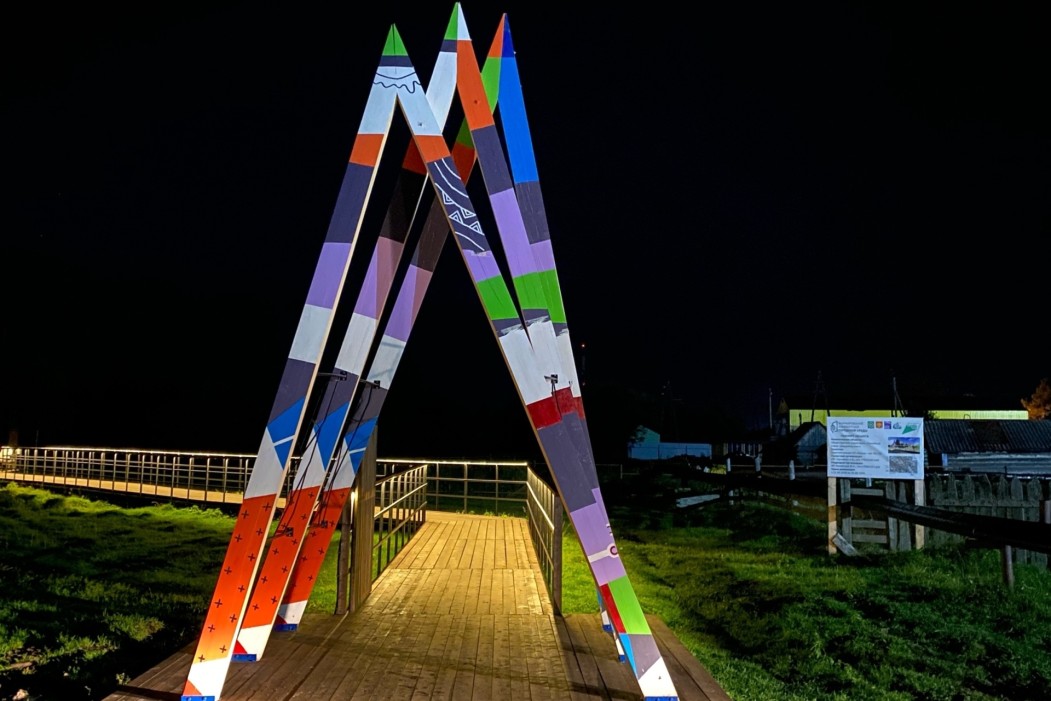 В Ижме благоустроили сквер «Джуджыд пос»