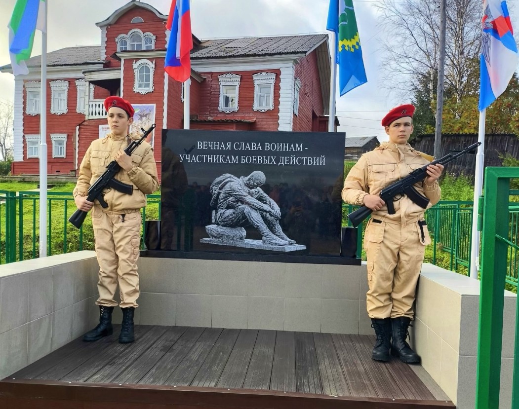 В Мохче открыли памятник воинам — участникам боевых действий