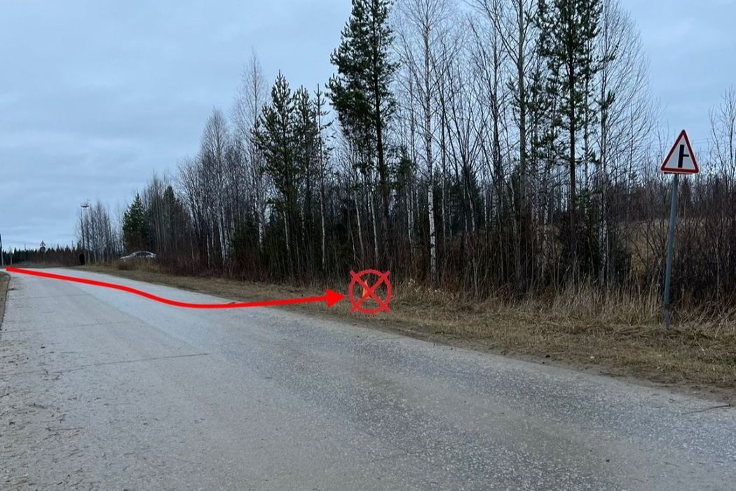 В Ухте «Патриот» угодил в кювет