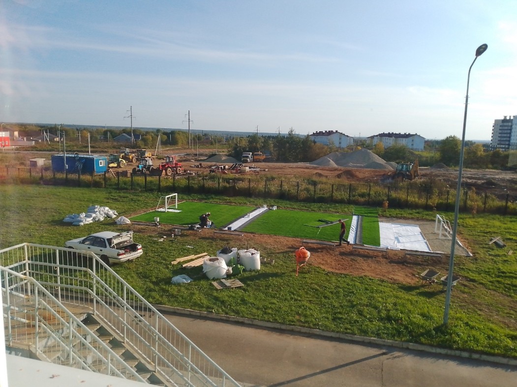 «Народный бюджет»: воспитанники детского сада в Выльгорте получили собственное футбольное поле