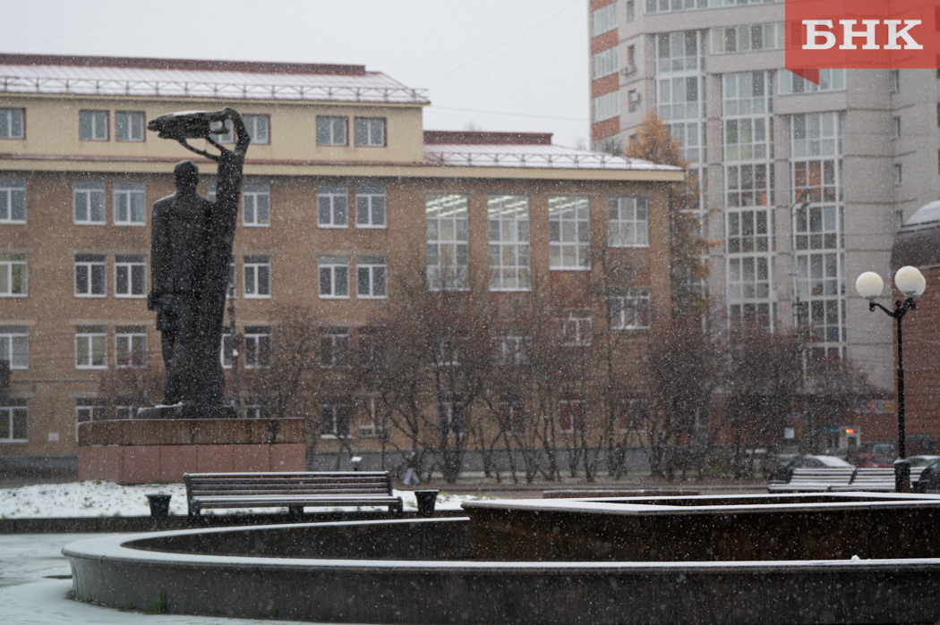 Мокрый снег ожидается в Коми