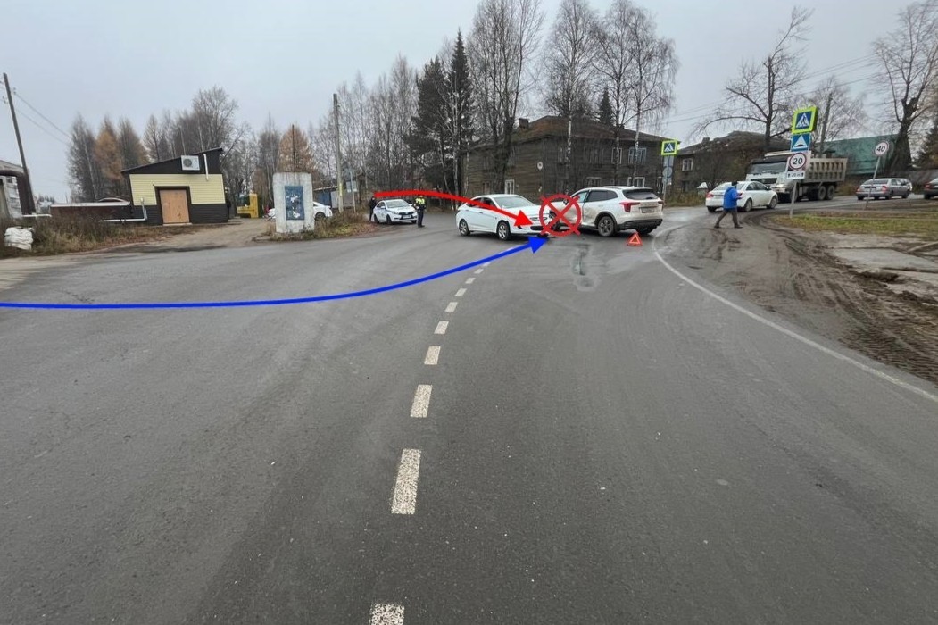 Упавший пассажир и сбитая женщина: в Сыктывкаре за сутки зарегистрировали пять ДТП