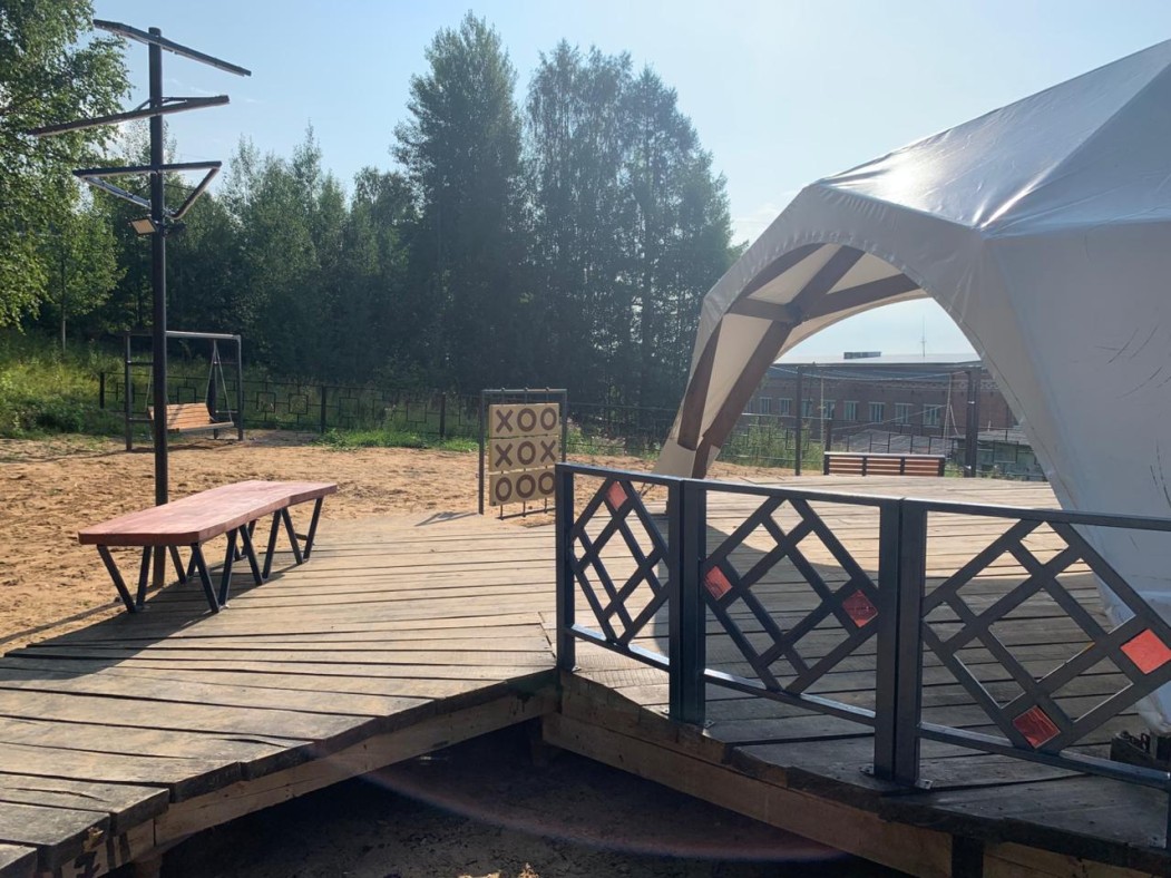 Благоустройство общественных территорий подарило жителям Удоры новые возможности для досуга и отдыха