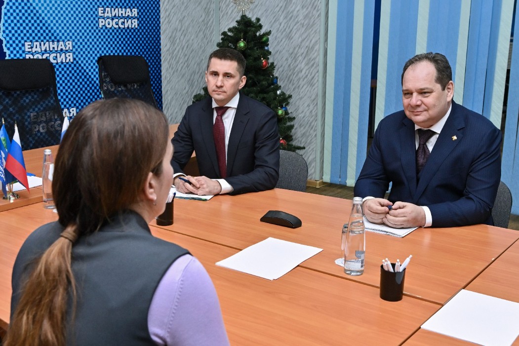 Ростислав Гольдштейн провел личный прием граждан в «Единой России»